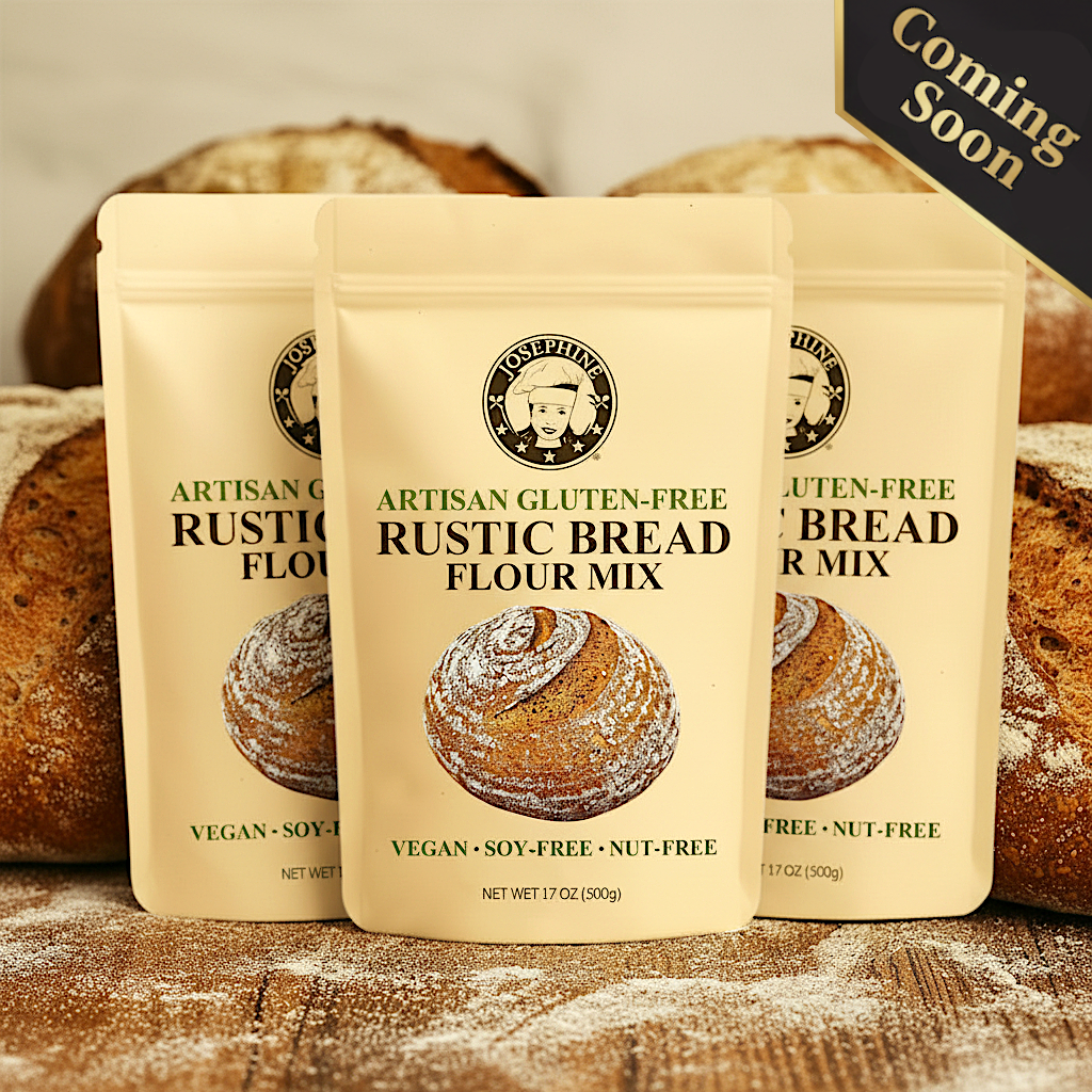 3 x Artisan Gluten-free French Rustic Bread Mix - Vegan, Oat-free, Soy-free, Nut-free
