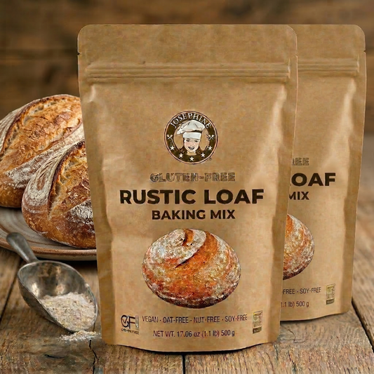 2 x Artisan Gluten-free Rustic Bread Mixes - Vegan, Oat-free, Soy-free, Nut-free